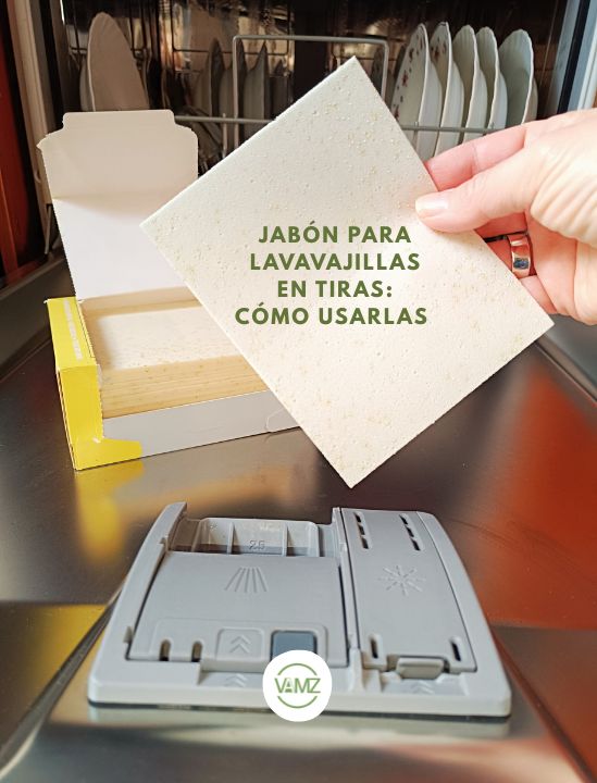 🌿 Cómo usar las tiras para lavavajillas Finice de VAMZ Shop paso a paso