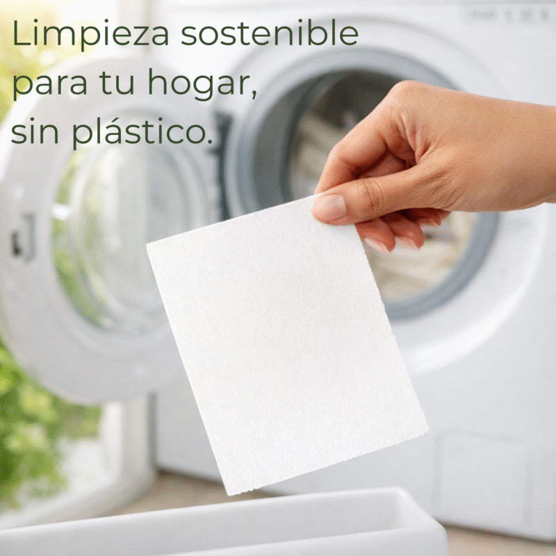 Detergente ecológico en tiras
