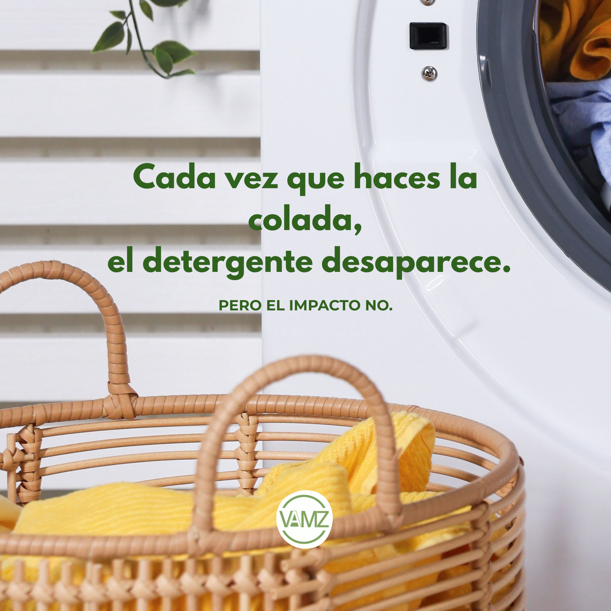 Cada vez que haces la colada, el detergente desaparece.