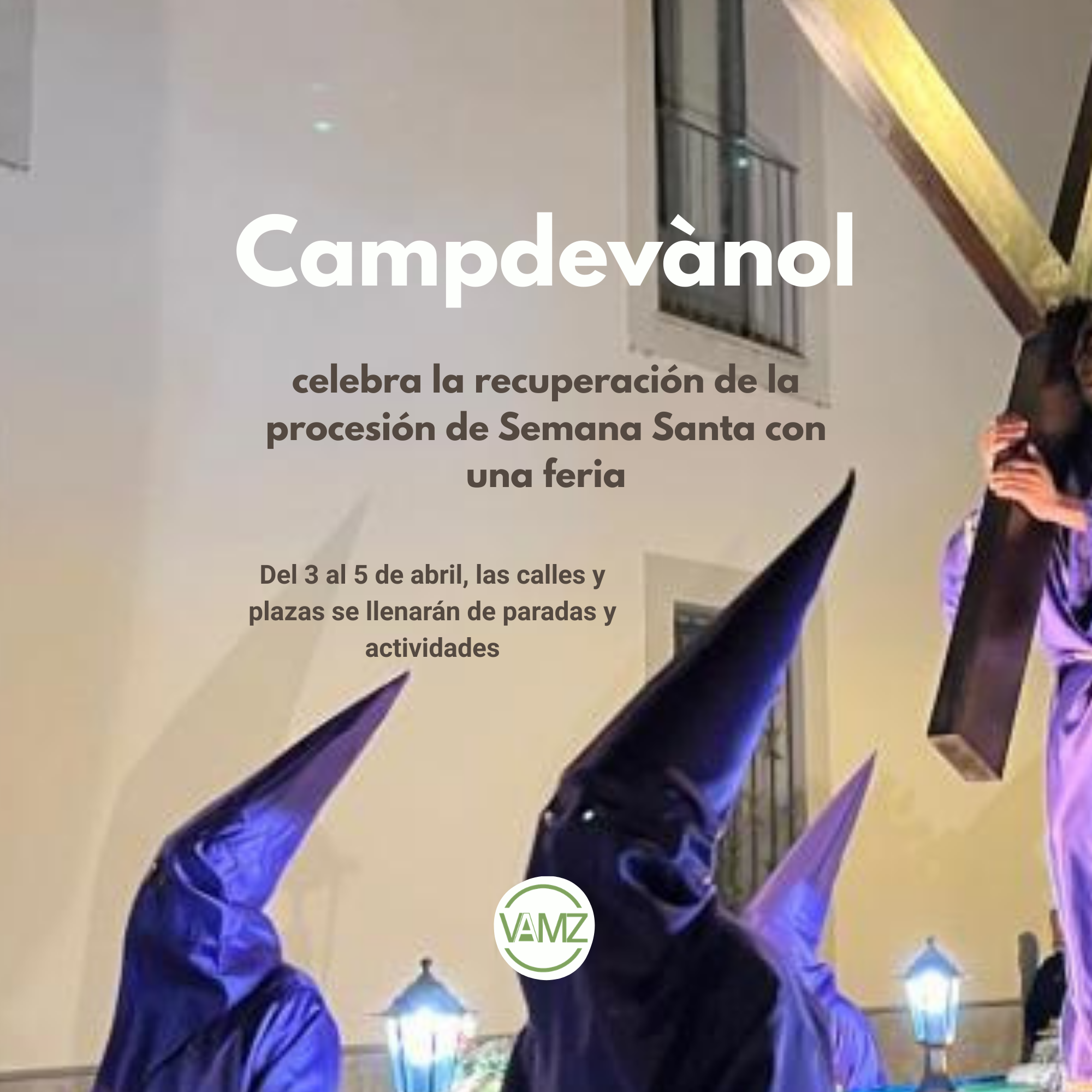 Campdevànol celebra una feria especial en Semana Santa y VAMZ Shop estará presente
